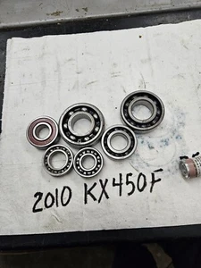 2009-15 KX450F OEM transmission bearings good Condition Runs Good - Imagen 1 de 8