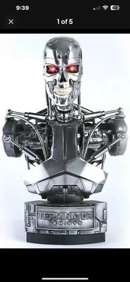 Busto endoesqueleto crónica coleccionables Terminator Genisys escala 1:2 Ltd 300 Foto 1 de 4