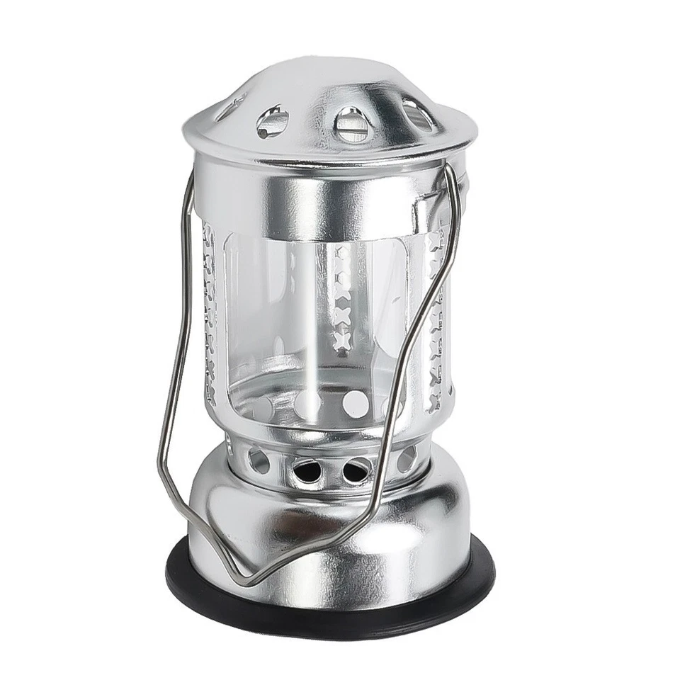 Outdoor Campeggio Lumino Supporto Alta Qualità Moderno Stile Argento 11cm IN - Immagine 1 di 4