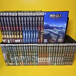 Case Exchanged Attack On Titan 1St Final/Movie Dvd, 50 Volumes Set - Picture 1 of 10