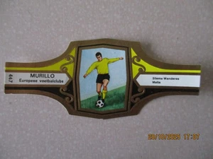 447 Sliema Wanderers Malta MURILLO EUROPESE VOETBALCLUBS CIGAR BAND 1977 - Picture 1 of 1