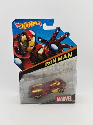 Hot Wheels 2014 - Coches Personajes - Marvel Iron - Coche Hombre Escala 1/64 Nuevo en Caja Foto 1 de 2