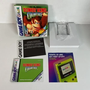 Donkey Kong Country (Nintendo Game Boy Color) Box & Inserts Only NO GAME - Picture 1 of 15