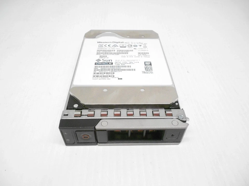 WD 14TB 7.2K SAS 3.5" Hard Drive 12G Dell Server R240 R340 R440 R540 R740 - Image 1 of 1