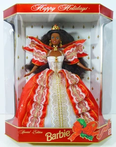 Vintage BLACK HOLIDAY BARBIE (1997) Special 10th Anniversary Edition MIB!!! - Picture 1 of 4