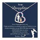Daughter Necklace From Dad Father To Daughter Gifts Necklace Daughter Jewelry