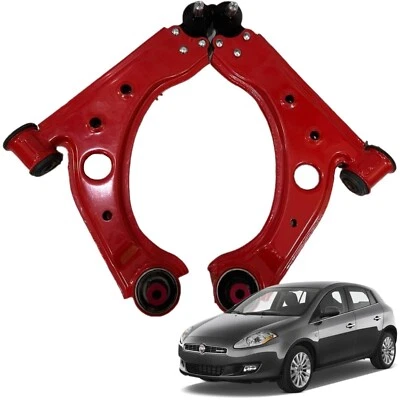 2 BRACCI OSCILLANTI INFERIORI FRAP FIAT BRAVO (198) DELTA 07> TRAPEZI RINFORZATI