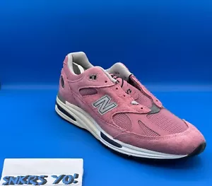 New Balance 991v2 Made in England MiUK Brandied Apricot (U991PK2) Size 12 - Picture 1 of 8
