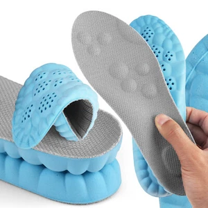 4D Memory Foam Insoles Soft Foot Protection Sport Orthopedic Insole Shoe Inserts - Picture 1 of 10