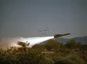 US MARINE CORPS USMC MIM-23 Hawk surface-to-air missile is fired DD 8X12 PHOTO - Picture 1 of 1