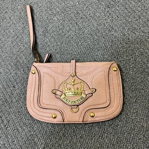 Cartera sin asas Juicy Couture muñeca rosa rosa - Imagen 1 de 6