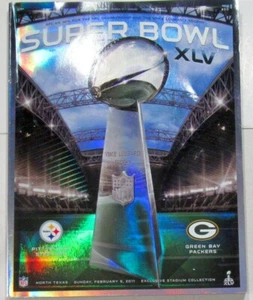 Programa Super Bowl XLV 45 versión estadio Packers v Steelers Rodgers MVP 83182 - Imagen 1 de 1