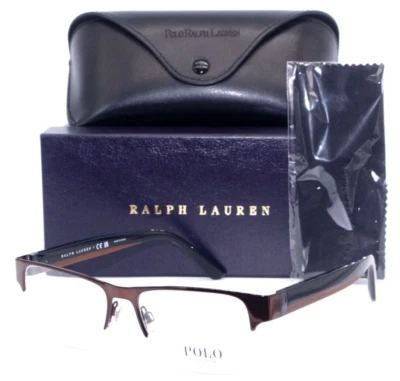 НОВЫЙ POLO RALPH LAUREN PH 1220 9013 БРОНЗА/ЧЕРНЫЙ КОРИЧНЕВЫЙ ПОДЛИННЫЙ ОЧКИ 54-17 - Изображение 1 из 4