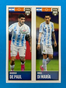 Figurine Panini Fifa 365 2021-22 2022 n.345 De Paul/Di Maria ARGENTINA - Imagen 1 de 1