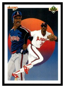 1990 Upper Deck  #5 Devon White - California Angels