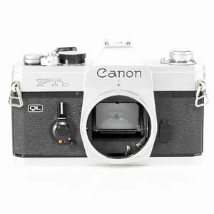 Canon FTb Camera | White | Japan | FD mount | 1973 - Picture 1 of 7