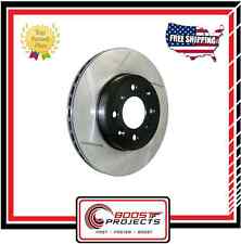 StopTech Rear - Left Side Sport Slotted Brake Rotor Fits Mitsubishi / Fits Dodge