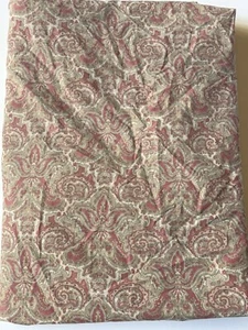 RARE RALPH LAUREN Vintage BRIDGET QUEEN FITTED SHEET Bridget PINK Floral PAISLEY - Picture 1 of 14