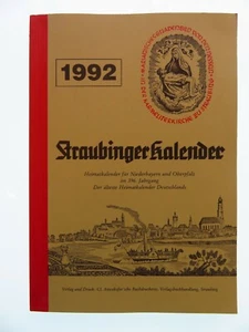 Straubinger Kalender 396. Jahrgang von 1992 - Bild 1 von 1