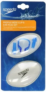 SPEEDO OHRSTECKER & NASENCLIP SET ERWACHSENE Badebekleidung blau - Bild 1 von 2