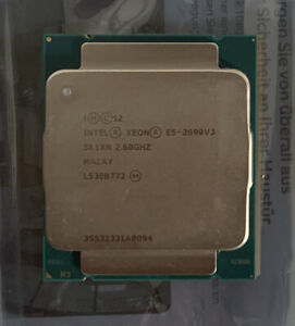 Intel XEON E5-2690v3 FCLGA2011v3 CPU 12 Cores 24 Threads