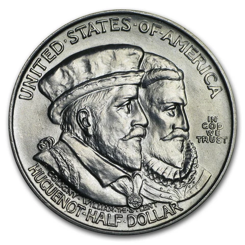 1924 Huguenot-Walloon Tercentenary Half Choice BU - SKU #49952 Cover