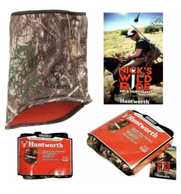 Huntworth Grizzly Realtree Edge Heavyweight Water Repellent Reversible Gaiter - Image 1 of 3