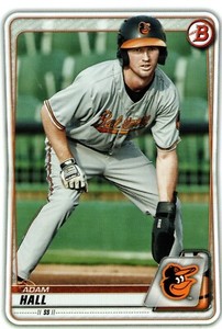 Adam Hill Baltimore Orioles 2020 Bowman Prospect Card