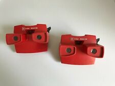 View-Master 3D stéréoscope rouge vintage, années 80, prix à l'unité