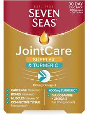Seven Seas JointCare Supplements With Turmeric 60 High Strength Capsules With...