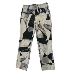 Helmut Lang Womens Jeans 27” Black & White Art to wear Graphic Print - Picture 1 of 5