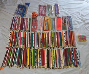 Vintage Novelty Pencil Eraser Lot 330+ Student 1980-1990s Moonbeam Holiday B-Day - Picture 1 of 24