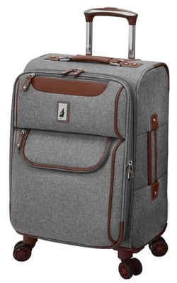 Westminster Spinner Expandible Gris, 20" Equipaje de Mano Foto 1 de 2