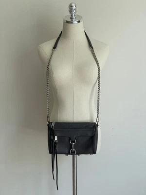 Rebecca Minkoff Mini M.A.C. Bandolera - Púrpura Silenciado - 9"Wx6"Hx1-1/2"D Foto 1 de 4