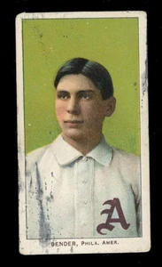 1909-11 T206 Chief Bender Portrait Piedmont Series 150 HOF PR (MARKED) - Picture 1 of 2