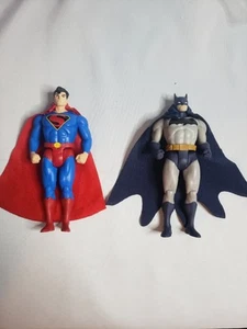 McFarlane DC Super Powers Superman Fleischer Suit & Batman Dark Knight Returns - Picture 1 of 11