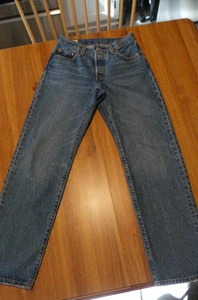 Jeans 24x30 - Marca Levi's - Premium 501 - Big E - Algodón Denim - Botón Mosca - Imagen 1 de 11