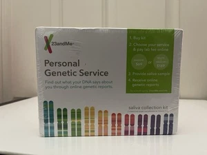 23 and Me Personal Genetic Service DNA Saliva Collection Kit EXP 09/2020 - Picture 1 of 6