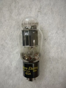 Western Electric 421A 6AS7 6080 6AS7G DD Getter NOS Strong Testing Values - Picture 1 of 8