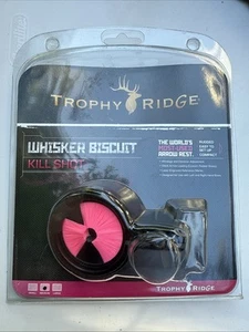 NEW TROPHY RIDGE KILL SHOT WHISKER BISCUIT REST PINK KILL SHOT - Picture 1 of 2