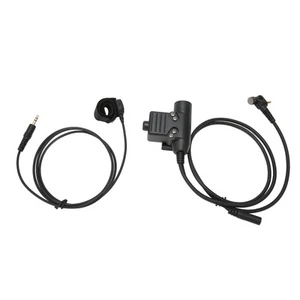 `7.1Mm Throat Mic Headset Telescopic Push To Talk Throat Vibration Mic Head - Zdjęcie 1 z 12