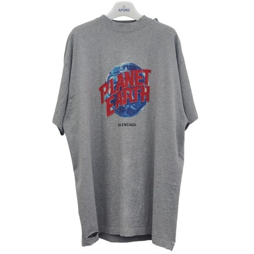 T shirt manica corta Balenciaga Planet Earth BAA120111 120692440