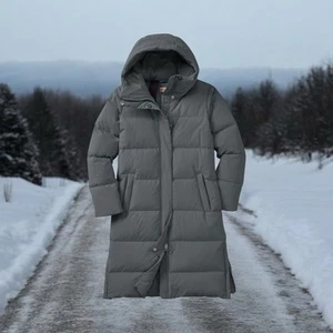 Duluth Trading Women’s Size Small Ruffer Puffer Arctic Winter Long Down Coat - Picture 1 of 3