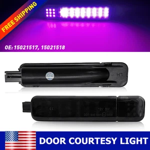 2X 12V LED Door Courtesy Lights For Chevy Silverado 1500 2500HD 3500HD 1999-2006 - Picture 1 of 24