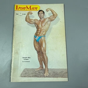 Iron Man 1979 September Bodybuilding Magazine Mike  Mentzer Old School Stars - Bild 1 von 13