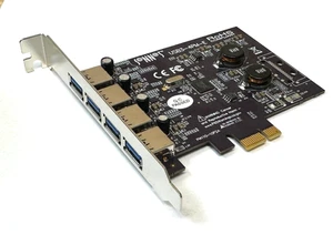 Sonnet USB3-4PM-E Allegro 4-Port USB 3.2 Gen 1 PCI Express Card for Mac Pro - Picture 1 of 7