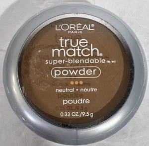 L'OREAL PARIS True Match Super Blendable Powder Neutral ~ N8 - Cappucinno - Picture 1 of 4