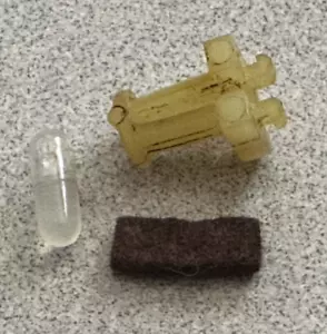 1957-74 ORIGINAL CHEVY DISTRIBUTOR CAM LUBRICATOR W/WICK & LUBE EXCEPT TI/891'S - Imagen 1 de 3