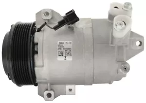 Genuine VALEO AC Compressor for Nissan Navara D40 V9X 3.0L V6 Turbo Diesel - Picture 1 of 2