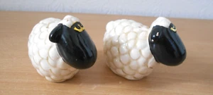 Novelty salt & pepper pot shakers Sheep condiments table ware in original pack - Picture 1 of 4